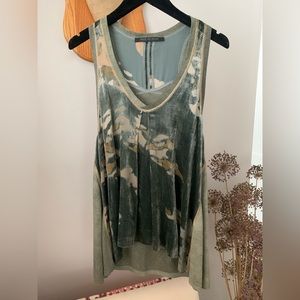 Beate Heyman Street Couture velvet tunic
